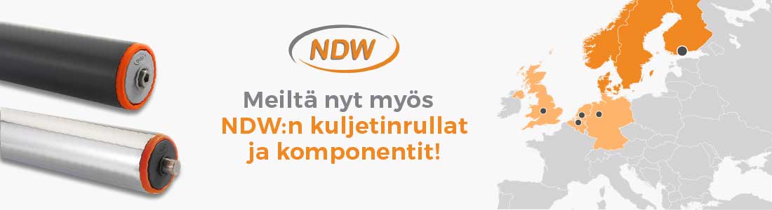 NDW:n laaja tuotevalikoima käytössäsi kauttamme.